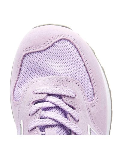 New Balance Suede Womens 574 Lilac 