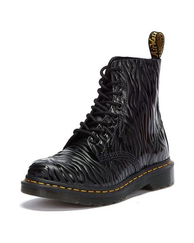 dr martens 1460 pascal zebra