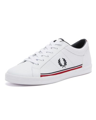 fred perry trainers white