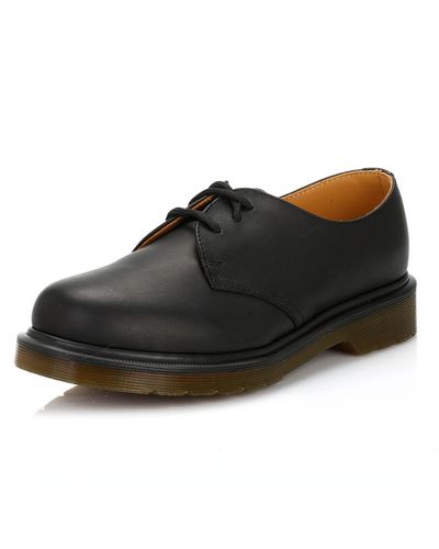 dr martens 1461 black greasy