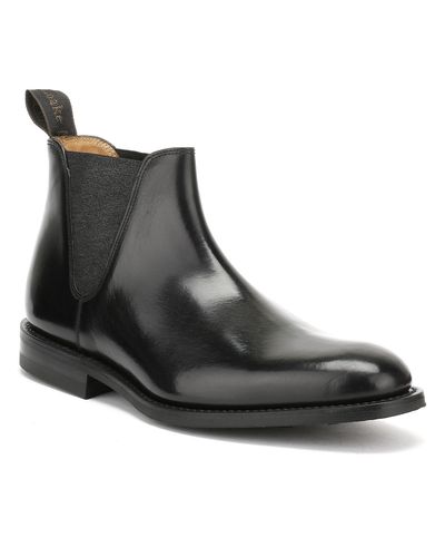 loake black chelsea boots
