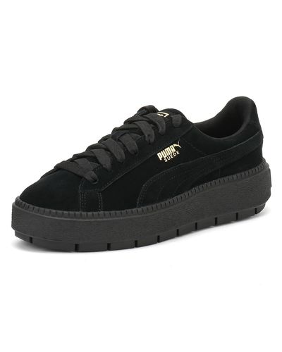 puma suede platform damskie