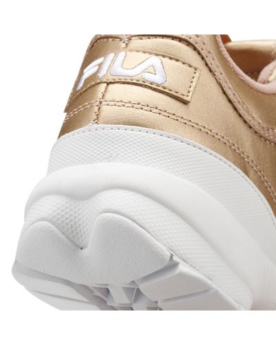 fila disruptor rose gold 