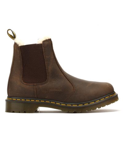 doc martens leonore brown