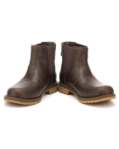 timberland larchmont chelsea dark brown