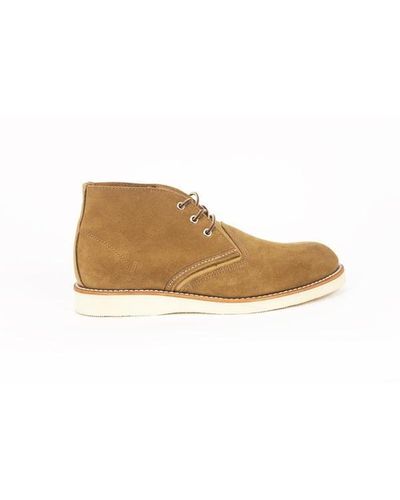 red wing chukka olive mohave