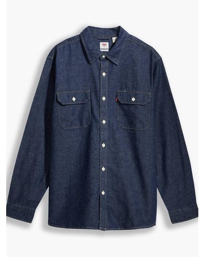levi's men's jackson worker shirt