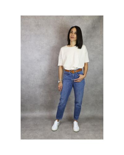 Sessun Denim Momon Jeans in Blue/Blue (Blue) | Lyst