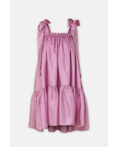 stine goya serena dress blue