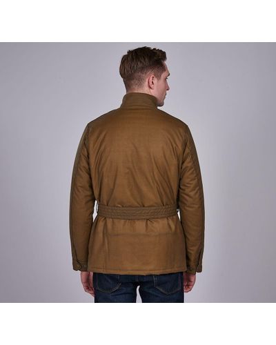 barbour jacket sand