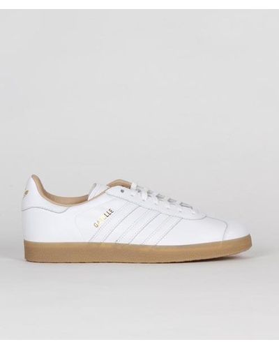 adidas White Gum Gold Leather Originals 