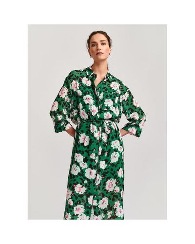 essentiel antwerp green dress