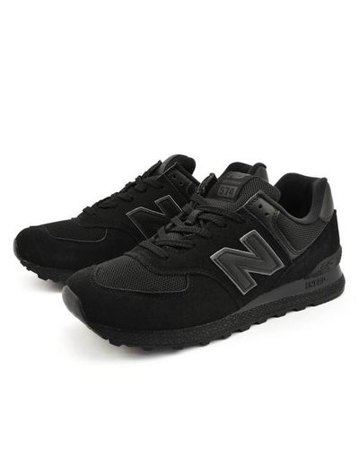 New Balance Suede Shoes For Men Mt 574 Atd in Black - Lyst