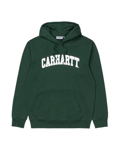 Carhartt Wip Green Hoodie Sweatshirt for Men - Lyst