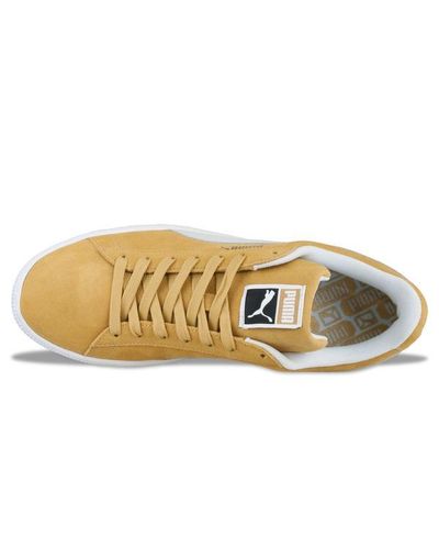 puma suede honey mustard