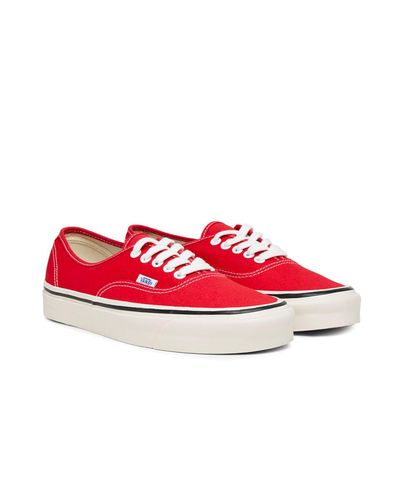 vans 44 dx red