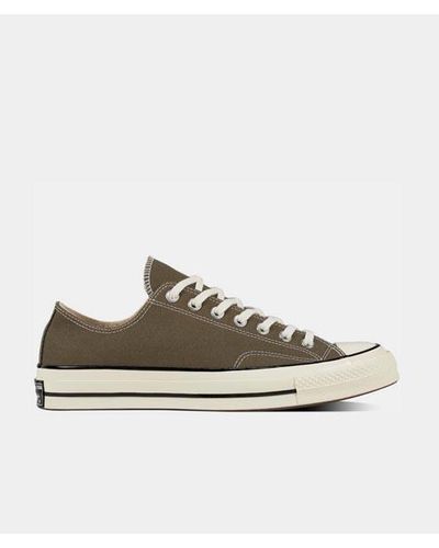Converse Hunter Green White Canvas Chuck 70 Ox Shoes for Men - Lyst