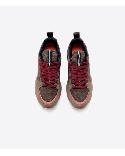 Veja Suede Olive Dried Petale Sole B Mesh Venturi Sneaker - Lyst