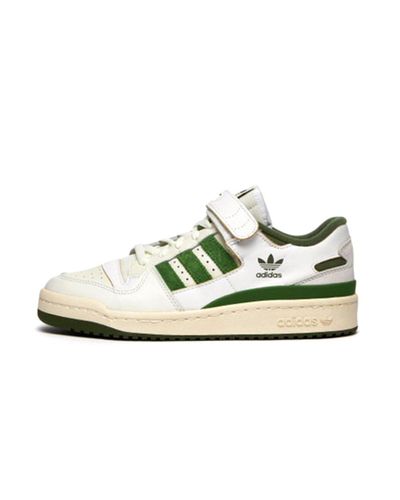 adidas Forum 84 Low Cloud White Cre Green Wild Pine Fy 8683 for Men - Lyst