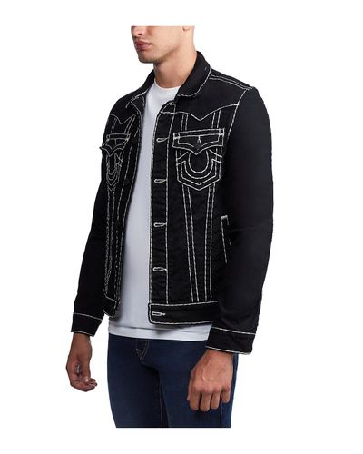 black true religion jacket