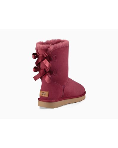 bailey bow red uggs
