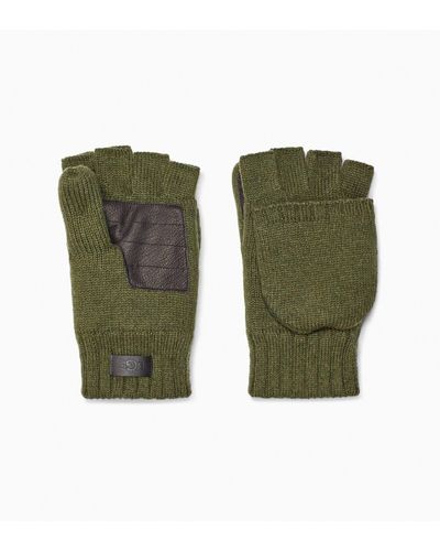 ugg knit flip mitten