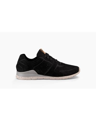 UGG Leather Women's Tye in Black - Lyst