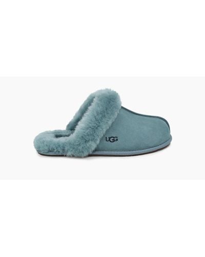 blue ugg slippers