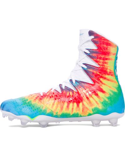 ua limited edition shamrock highlight lacrosse cleats