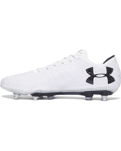 under armour soccer cleats white