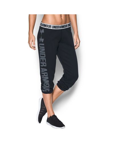 Under armour favorite fleece capri Clearance