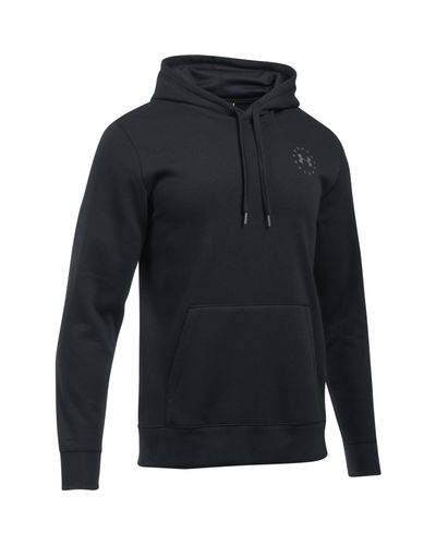 under armour freedom hoodie black