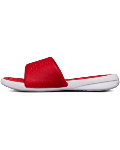under armour men's playmaker fix slide sneaker