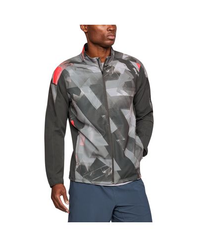 under armour storm printed jacket