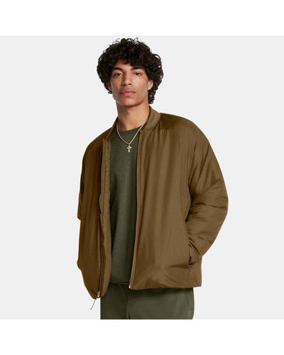 Under Armour Unstoppable Insulated Bomber Jacket Coyote / Coyote - Green