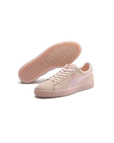 puma satin pink