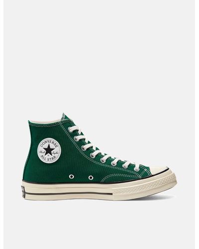 Converse Canvas 70's Chuck Taylor Hi (168508c) - Midnight Clover/egret in  Green for Men - Lyst