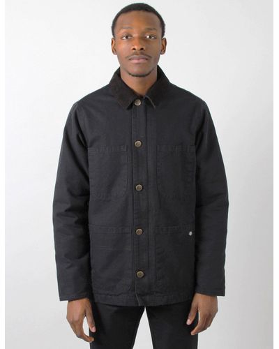 Dickies Cotton Thornton Chore Jacket in Black for Men | Lyst UK