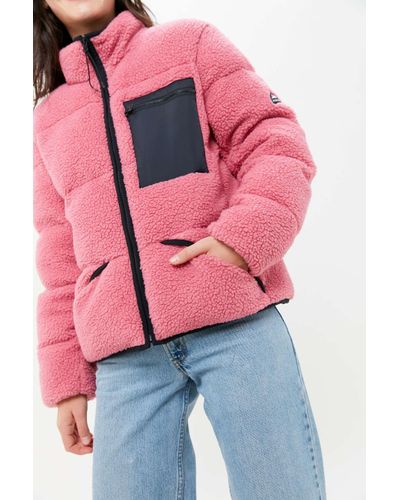 penfield pink fleece