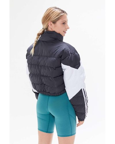 cropped puffer adidas
