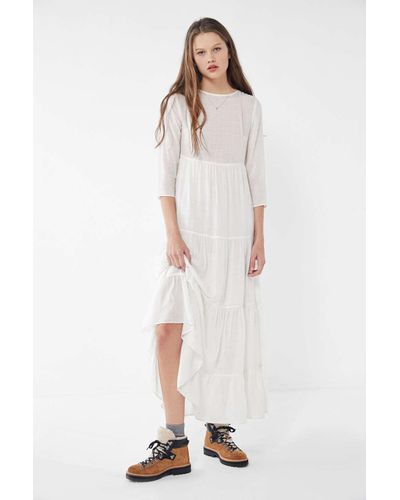 URBAN OUTFITTERS Honey Tiered Frock Mini Dress - We Select Dresses