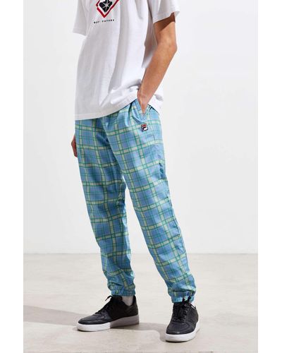 fila checkered pants
