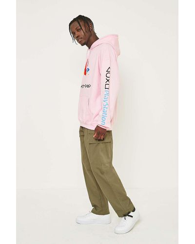 pink playstation hoodie