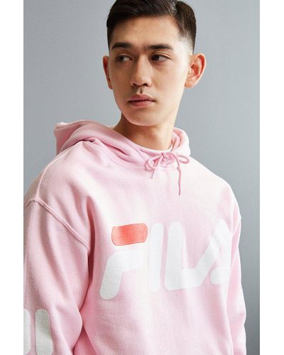 fila script hoodie sweatshirt