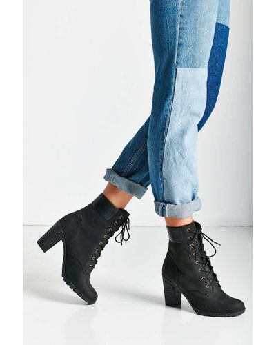 timberland heel boots