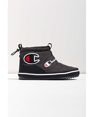 champion black boots
