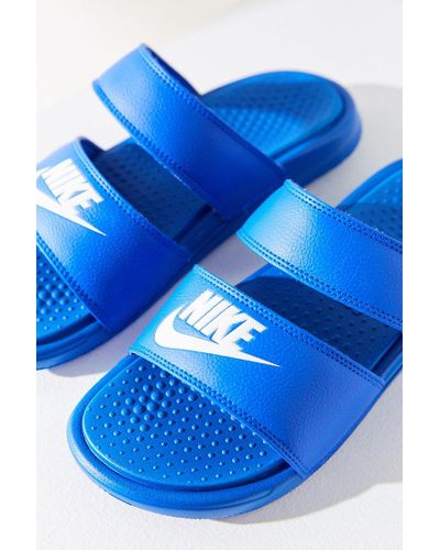 nike slippers benassi duo