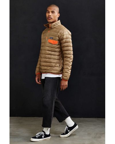 patagonia snap down pullover