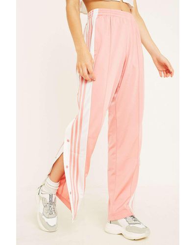 adidas pink snap pants,aceplacement.in