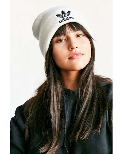white adidas beanie womens